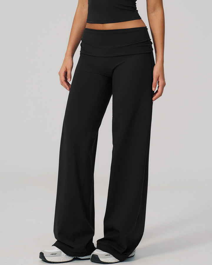 Kenza Flare Leggings - Black