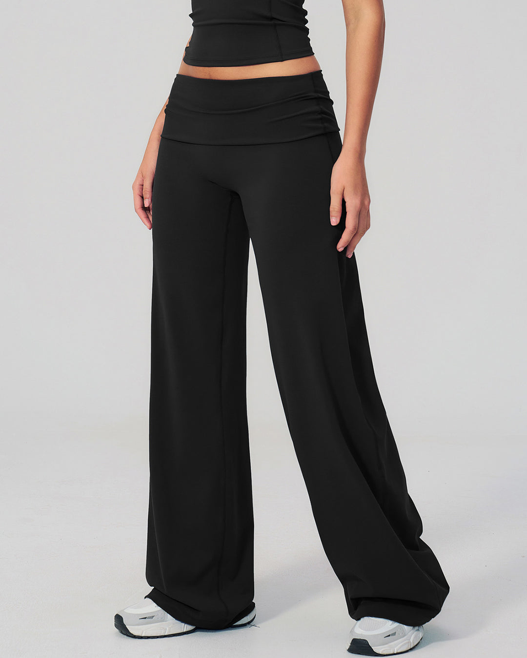 Kenza Flare Leggings - Black