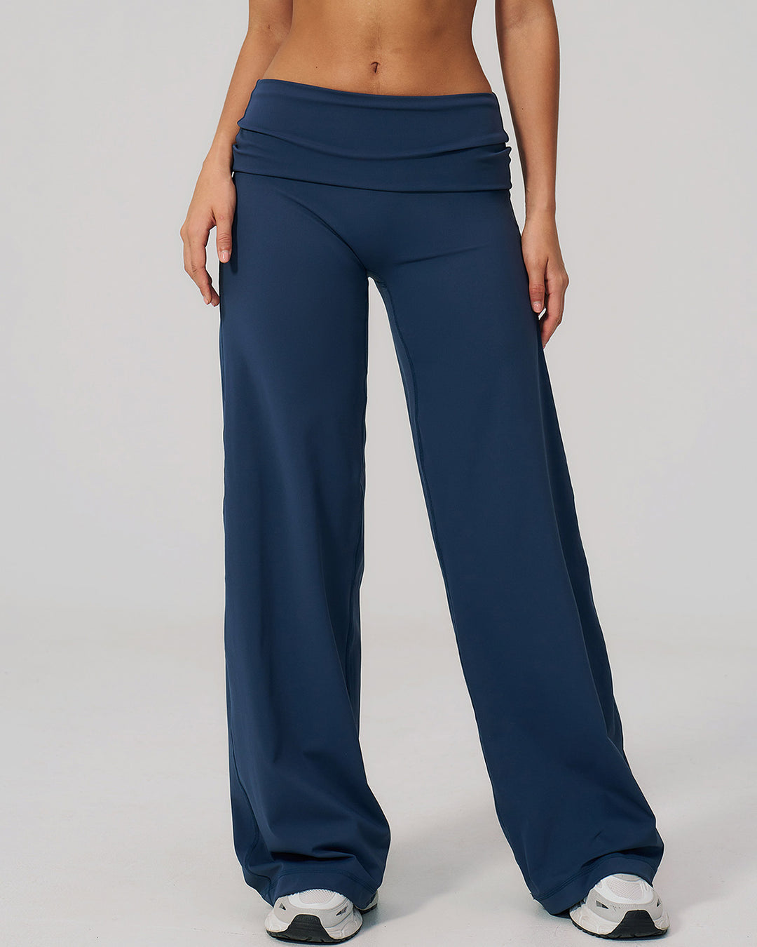 Kenza Flare Leggings - Navy