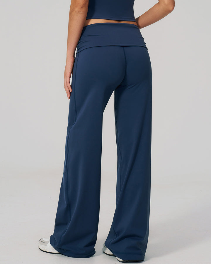 Kenza Flare Leggings - Navy