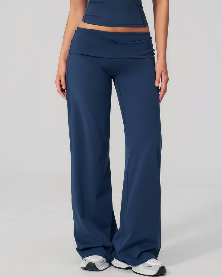 Kenza Flare Leggings - Navy