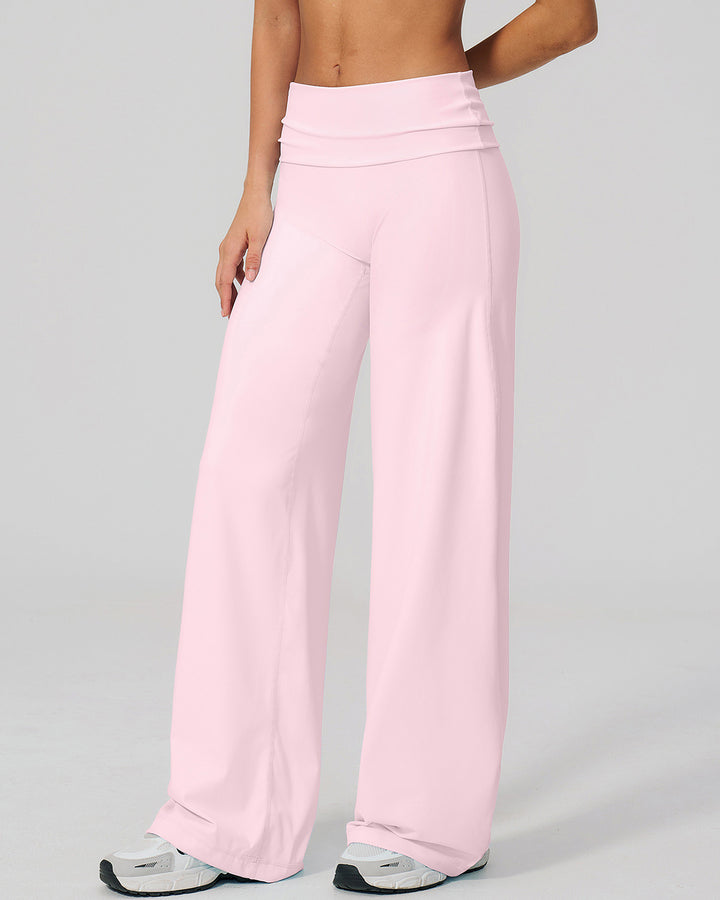 Kenza Flare Leggings - Pink