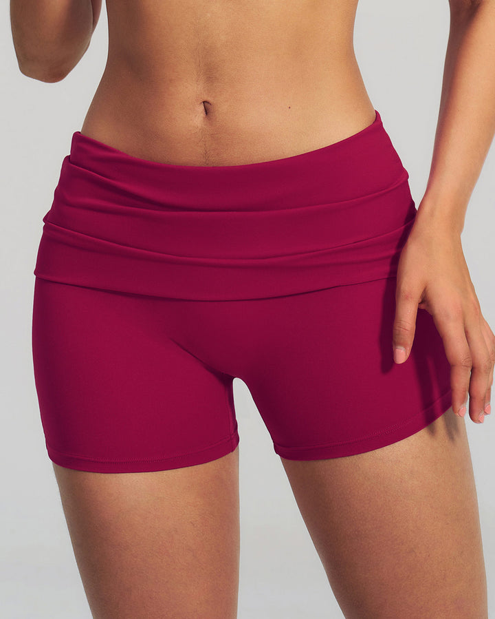 Kenza Seamless Shorts - Berry