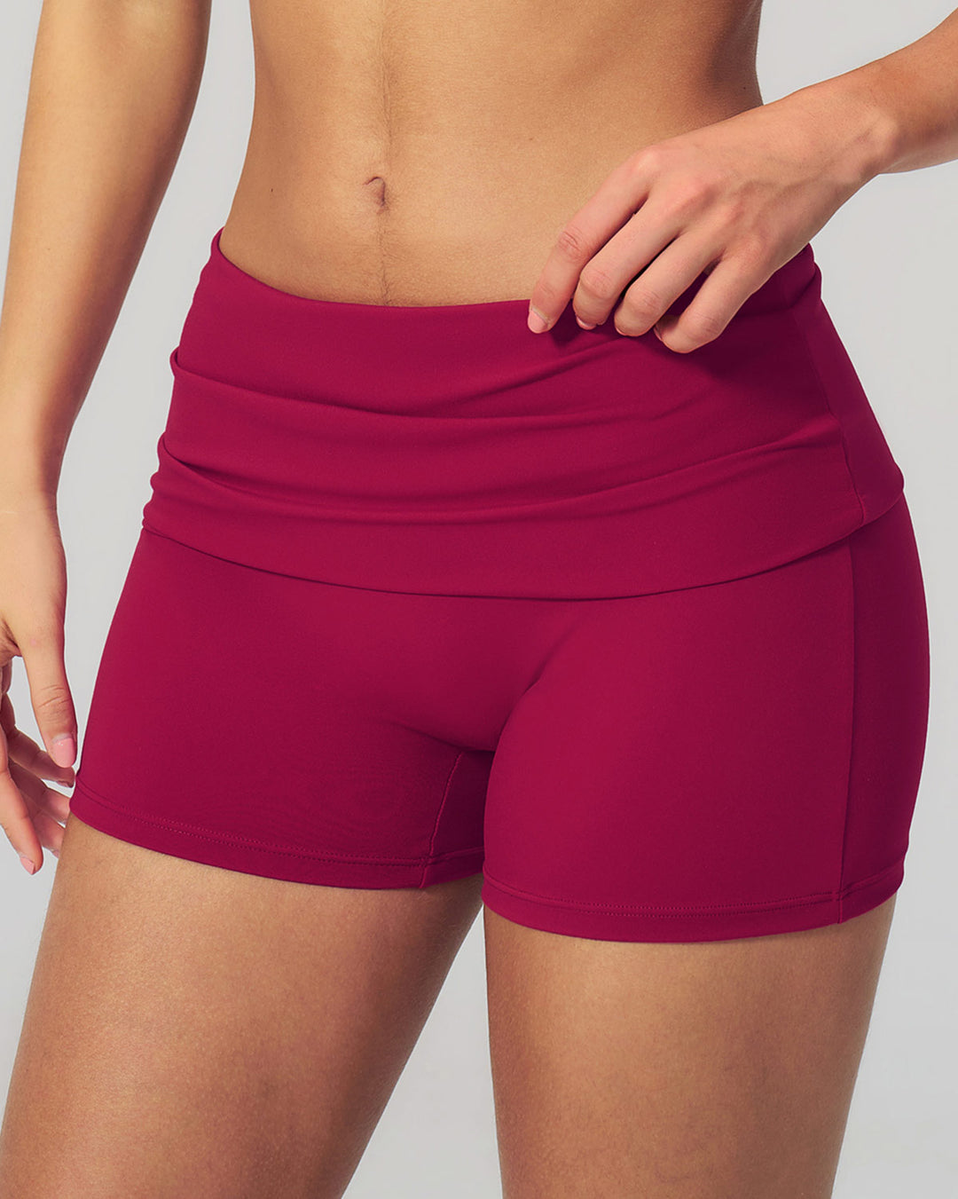 Kenza Seamless Shorts - Berry