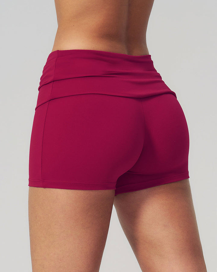 Kenza Seamless Shorts - Berry