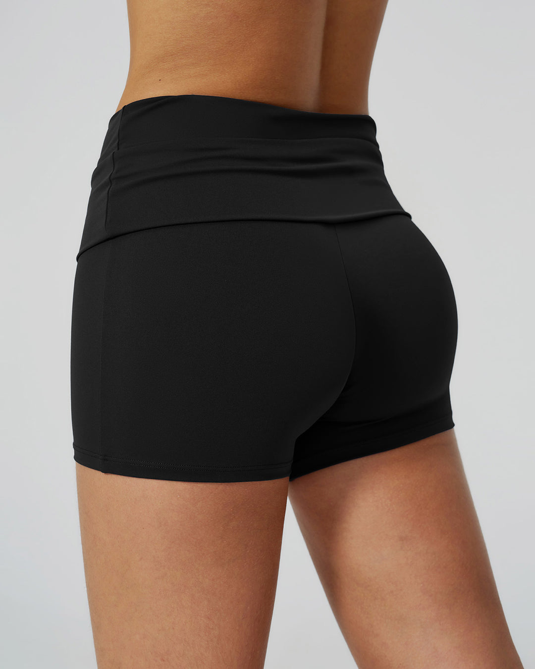Kenza Seamless Shorts - Black