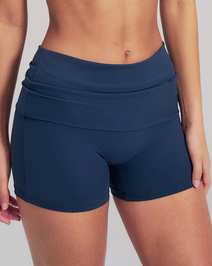 Kenza Seamless Shorts - Navy