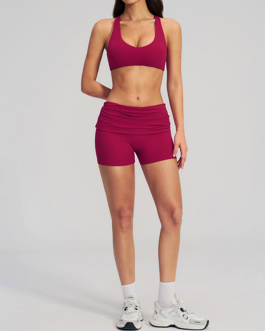 Kenza Sports Bra - Berry