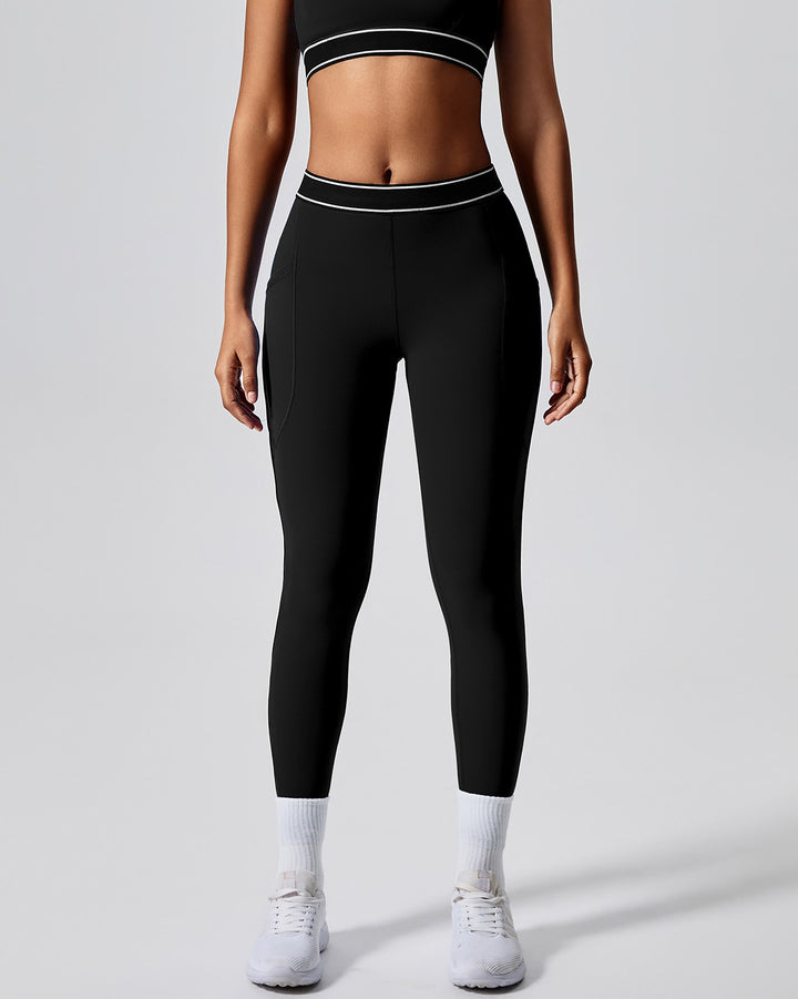 Kestrel Pocket Leggings - Black