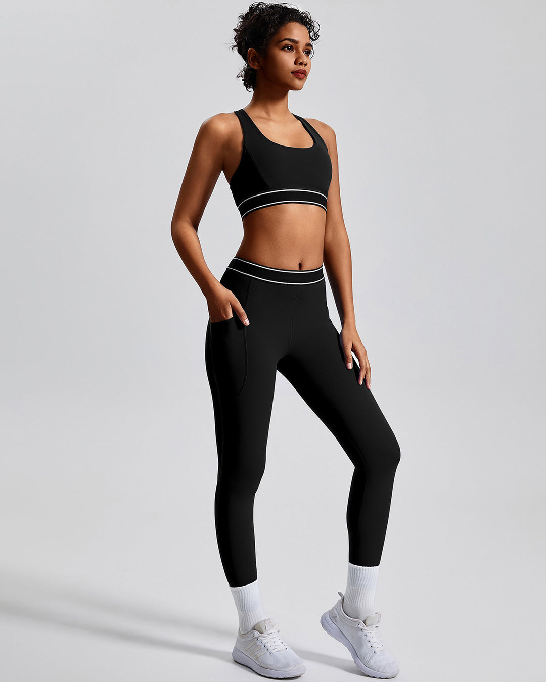 Kestrel Pocket Leggings - Black
