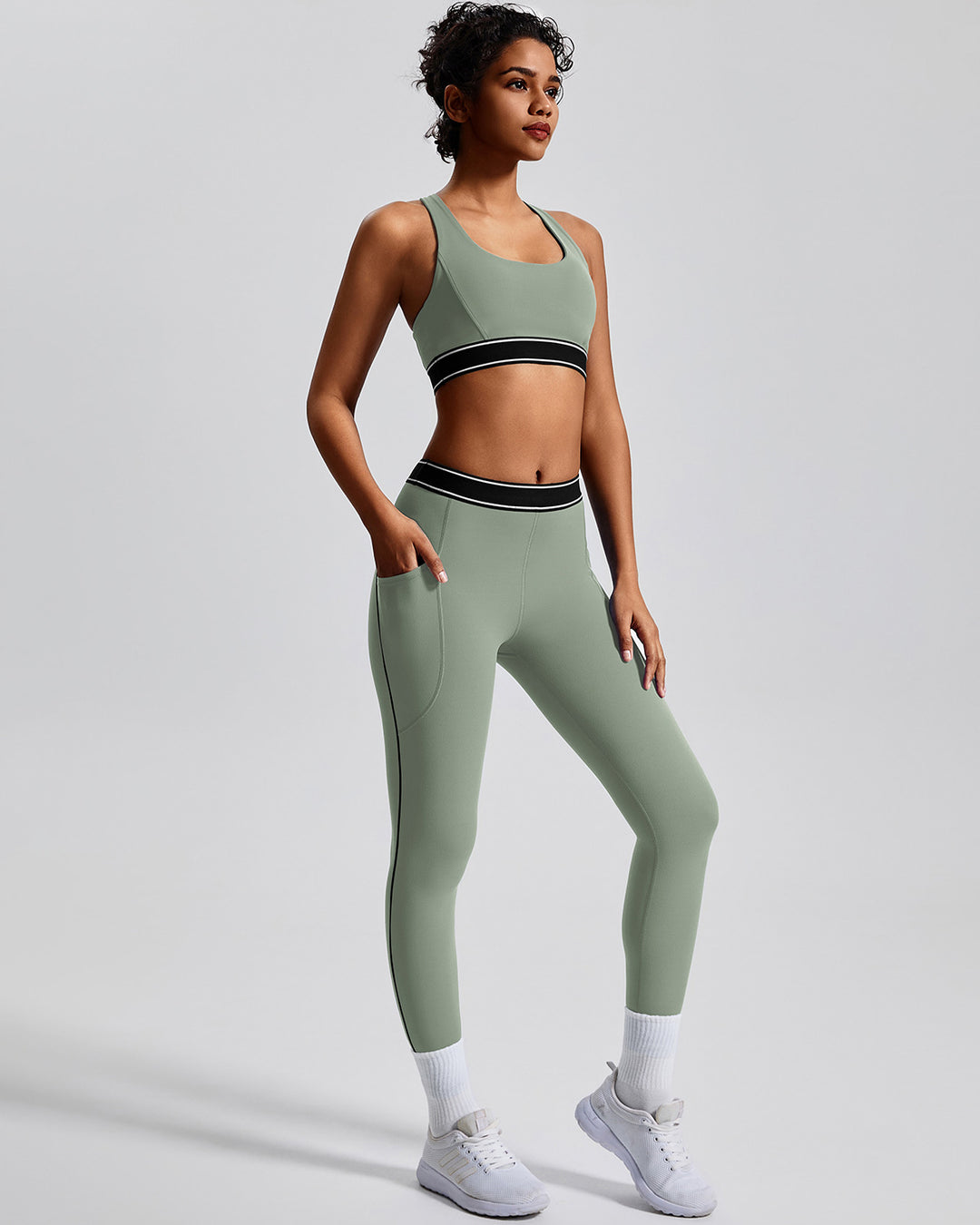 Kestrel Pocket Leggings - Green