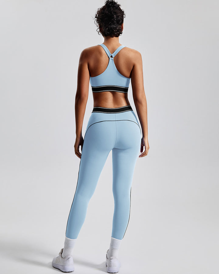 Kestrel Pocket Leggings - Sky Blue