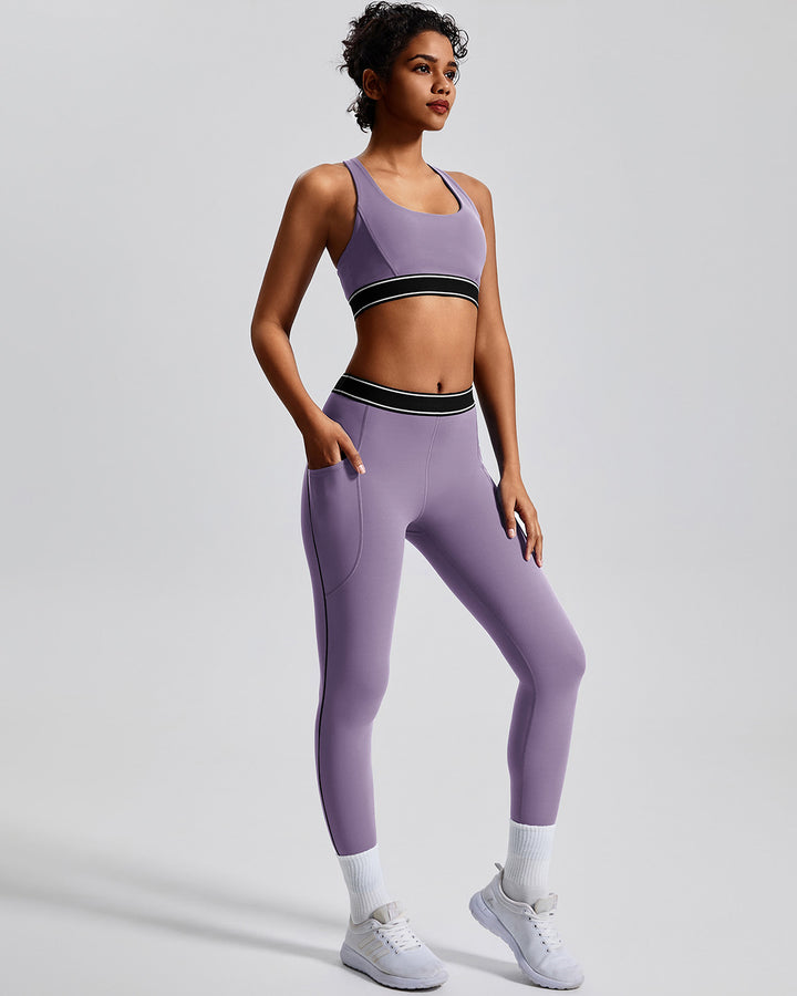 Kestrel Pocket Leggings - Wisteria