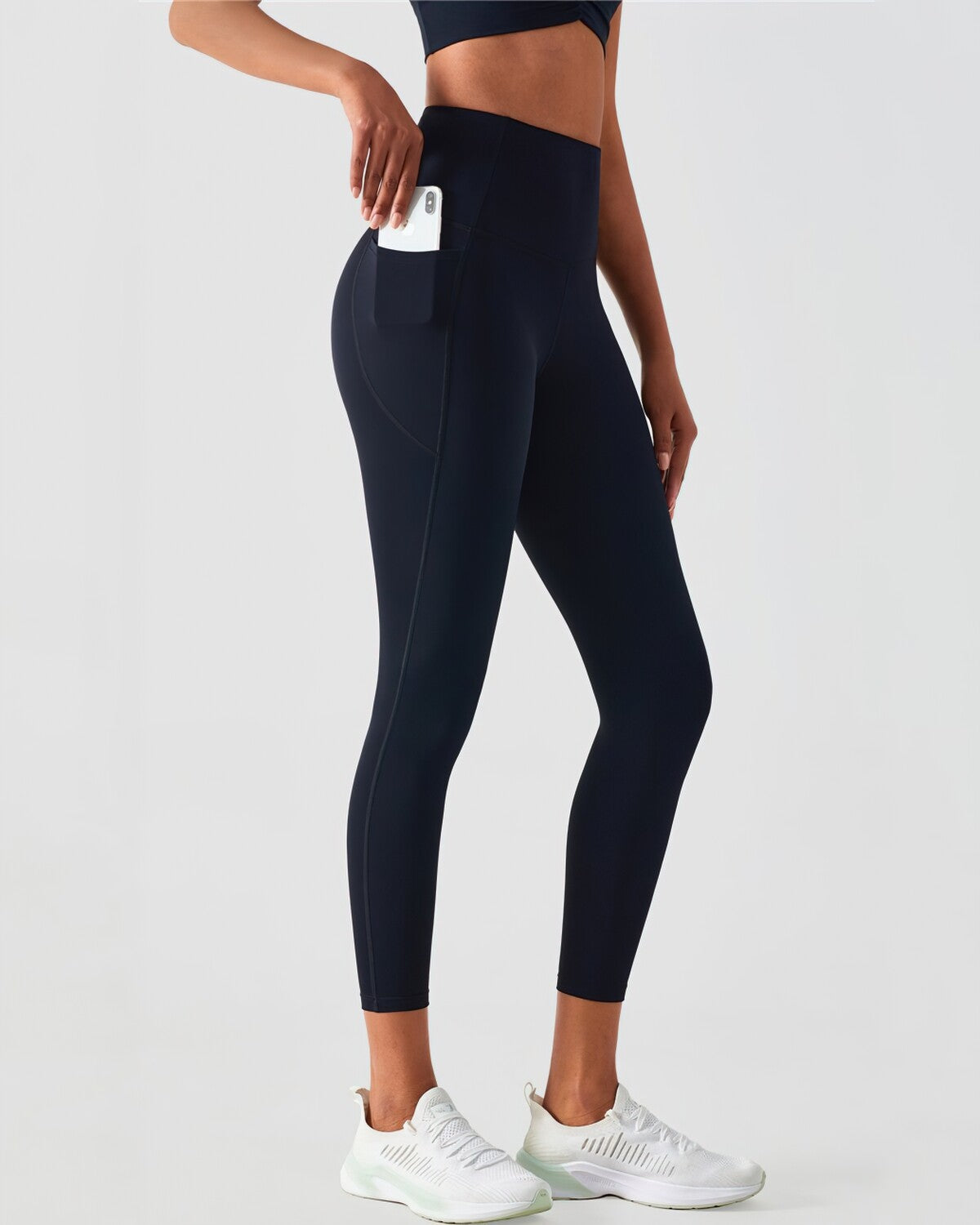 Kiana Pocket Leggings - Black