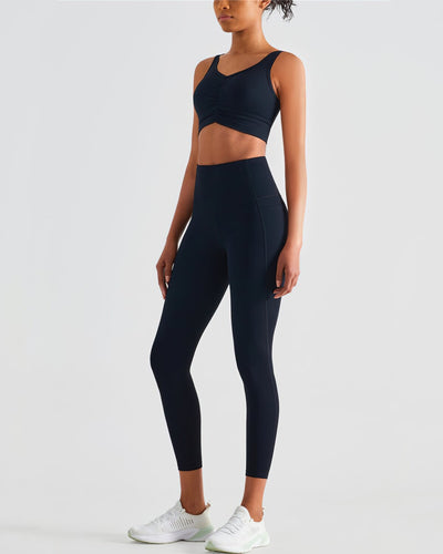 Kiana Pocket Leggings - Black