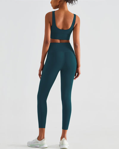 Kiana Pocket Leggings - Teal