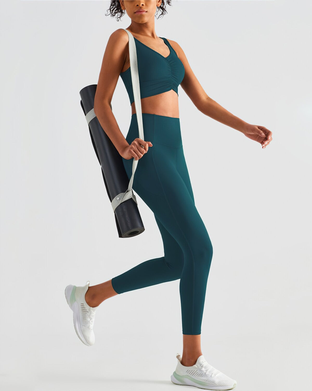 Kiana Pocket Leggings - Teal