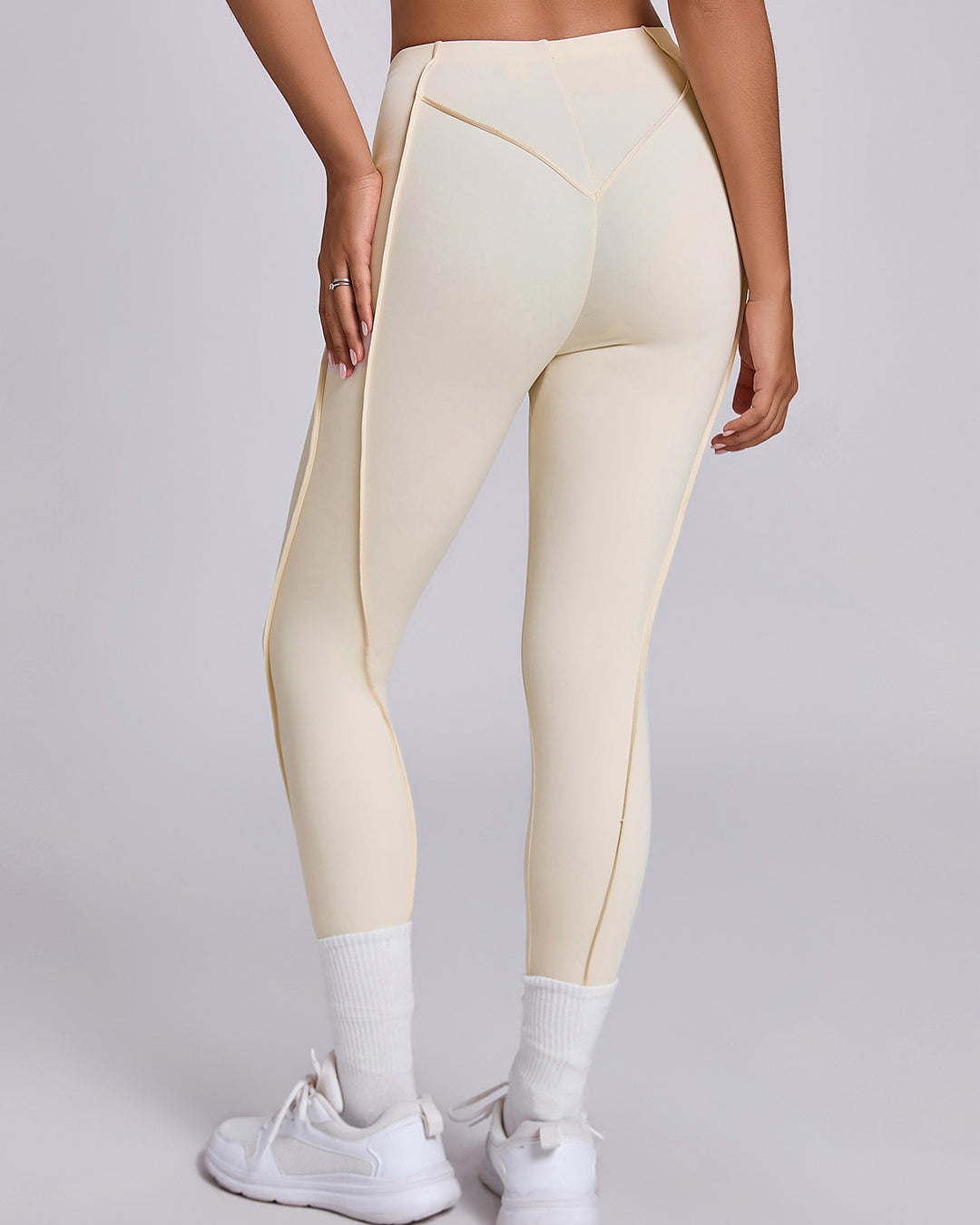 Kira Leggings - Beige