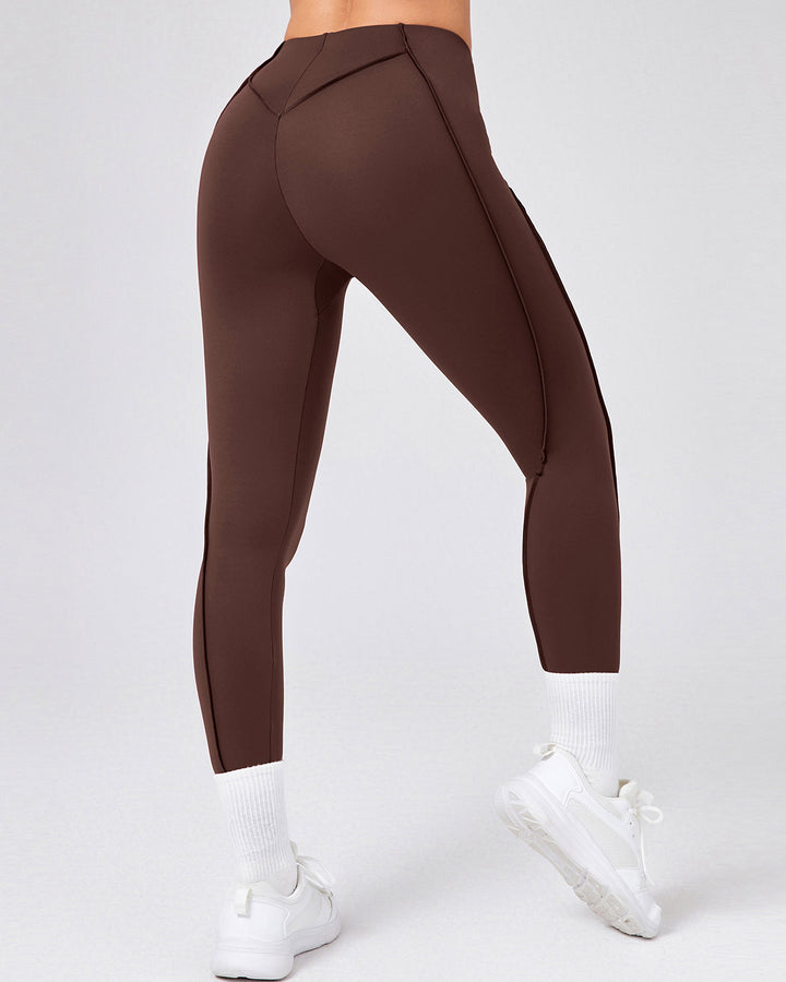 Kira Leggings - Brown