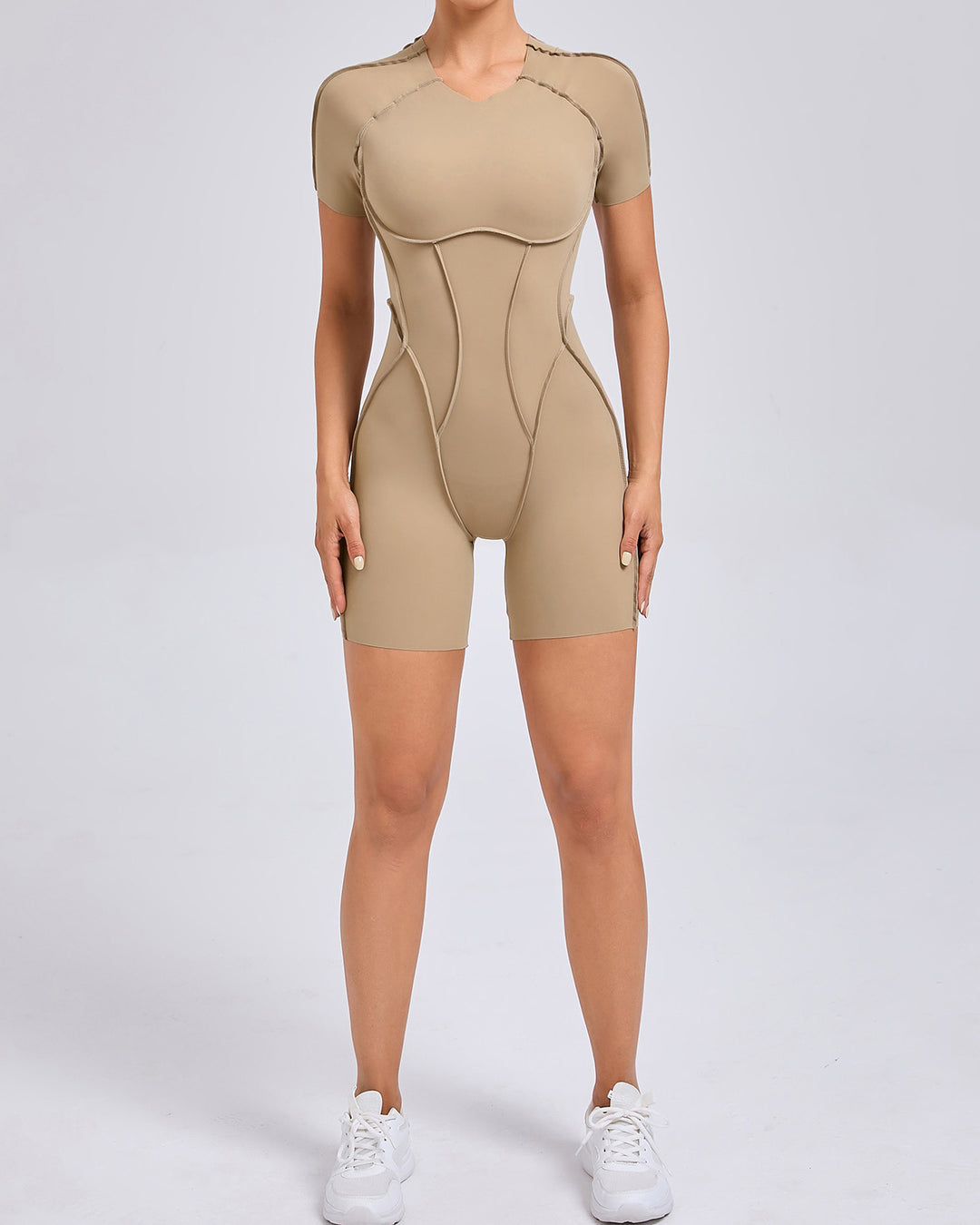 Kira Sprint Jumpsuit - Khaki