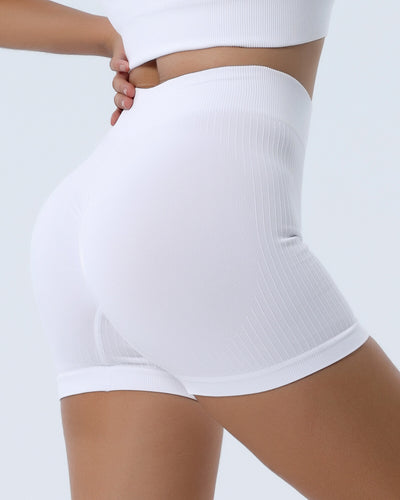 Kylee Seamless Shorts - White