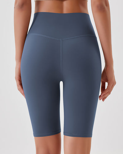 Lara Seamless Biker Shorts - Fiord