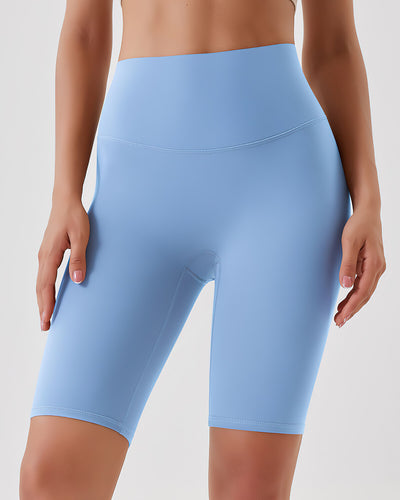 Lara Seamless Biker Shorts - Polo Blue