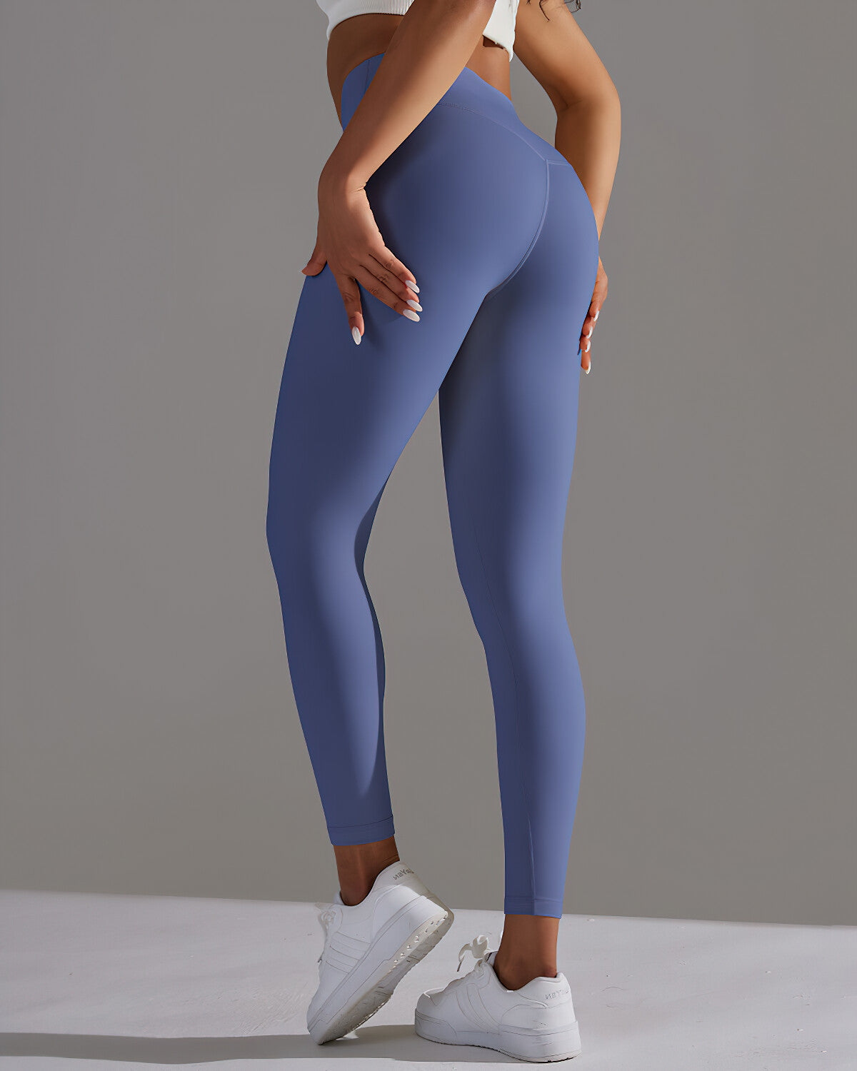 Lara Seamless Leggings - Navy Mist