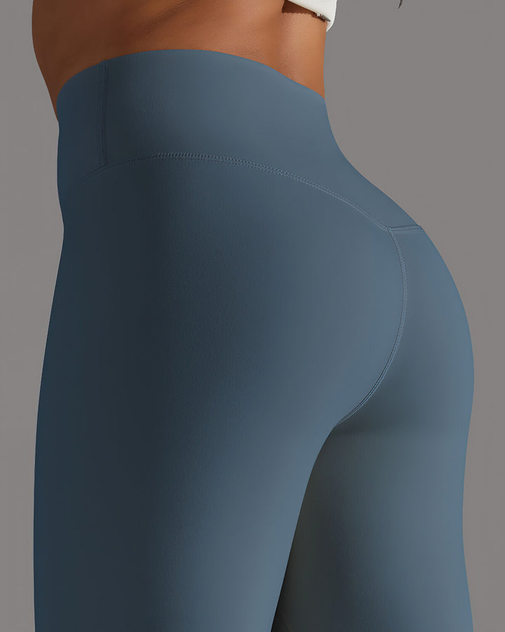 Lara Seamless Leggings - Steel Blue