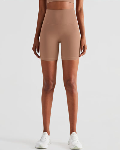Lillie Seamless Shorts - Brown