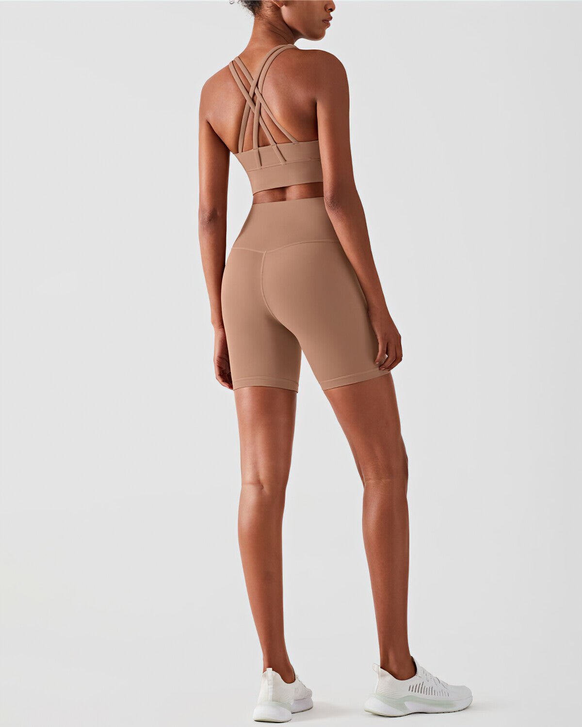 Lillie Seamless Shorts - Brown