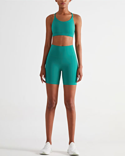 Lillie Seamless Shorts - Teal