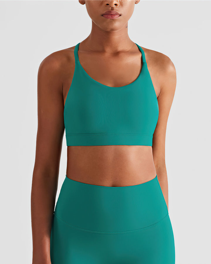 Lillie Sports Bra - Teal