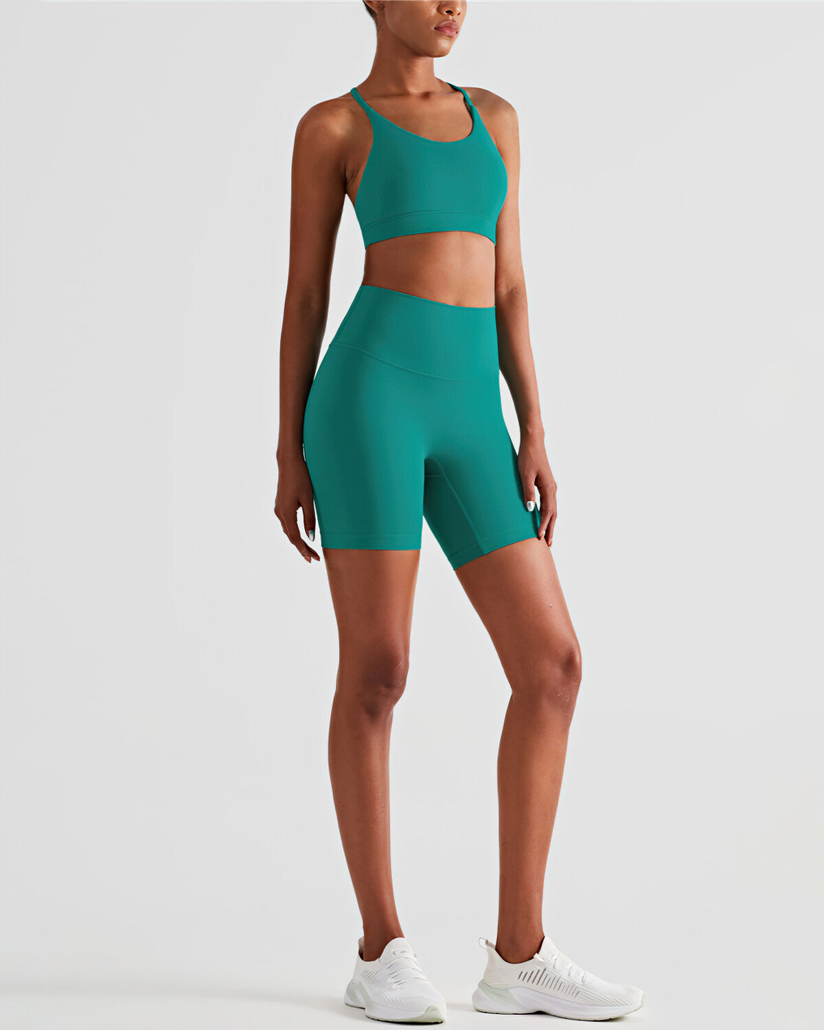 Lillie Sports Bra - Teal