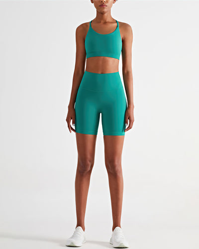 Lillie Sports Bra - Teal