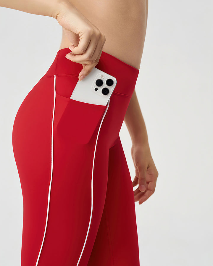 Linnea Seamless Leggings - Red