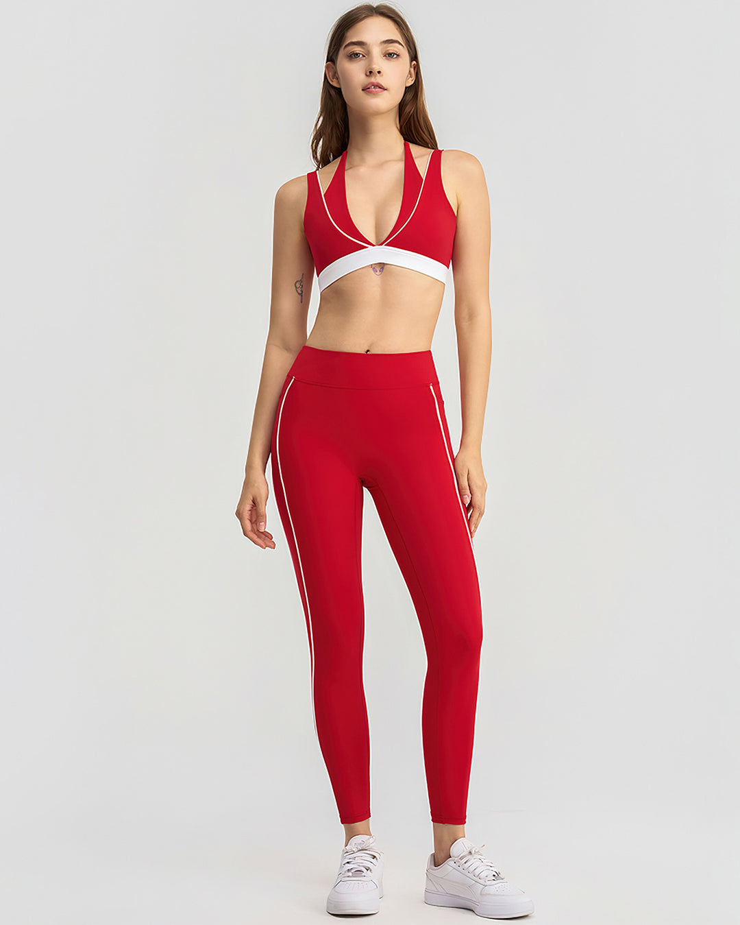 Linnea Seamless Leggings - Red