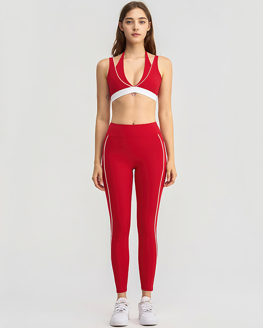 Linnea Seamless Leggings - Red