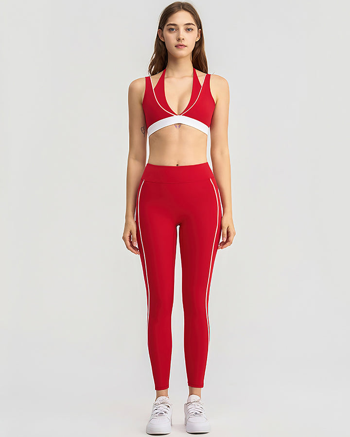 Linnea Seamless Leggings - Red