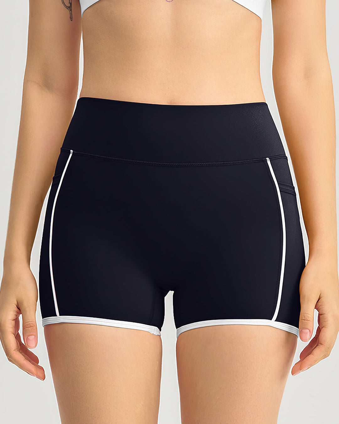 Linnea Seamless Shorts - Black