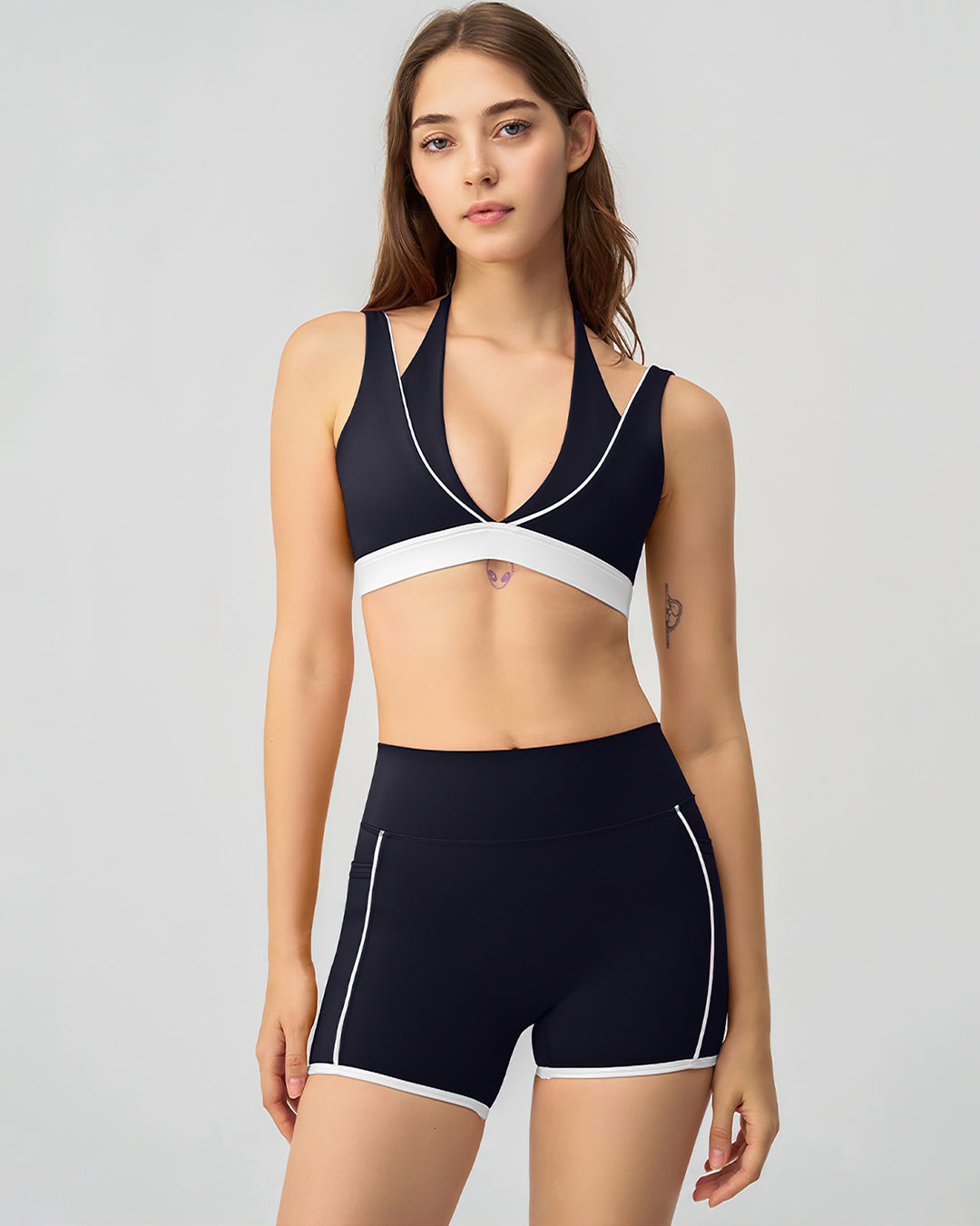 Linnea Seamless Shorts - Black