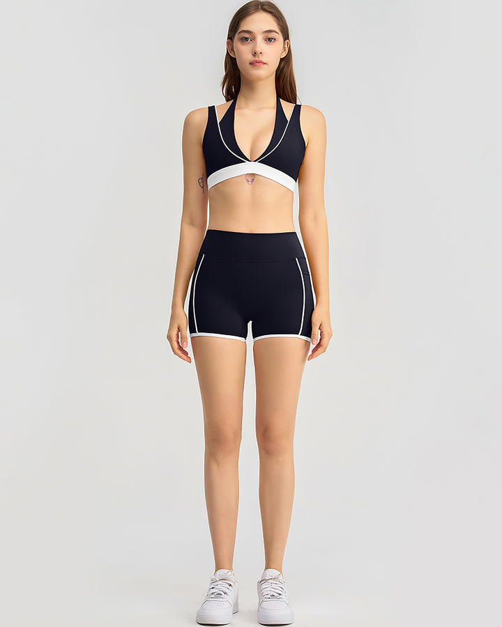Linnea Seamless Shorts - Black