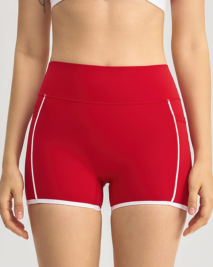 Linnea Seamless Shorts - Red