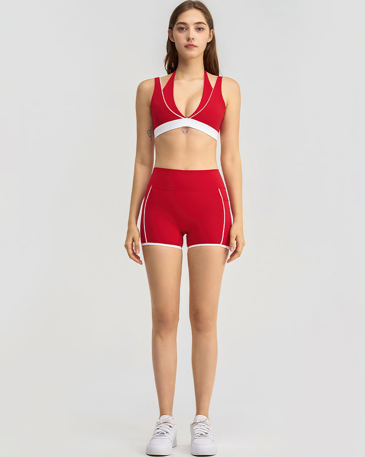 Linnea Seamless Shorts - Red