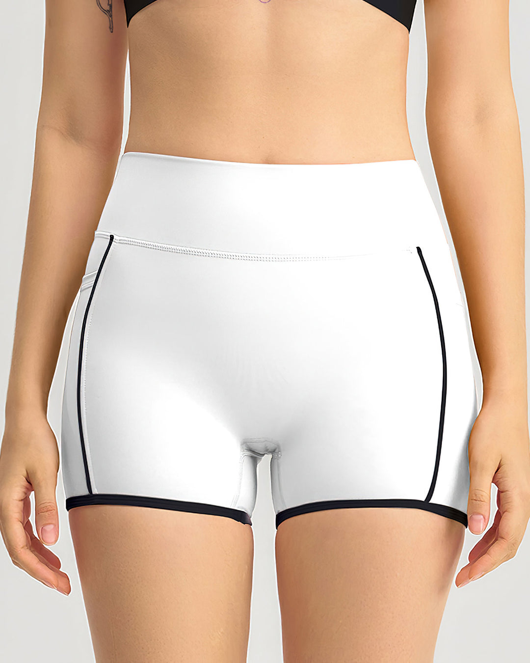 Linnea Seamless Shorts - White