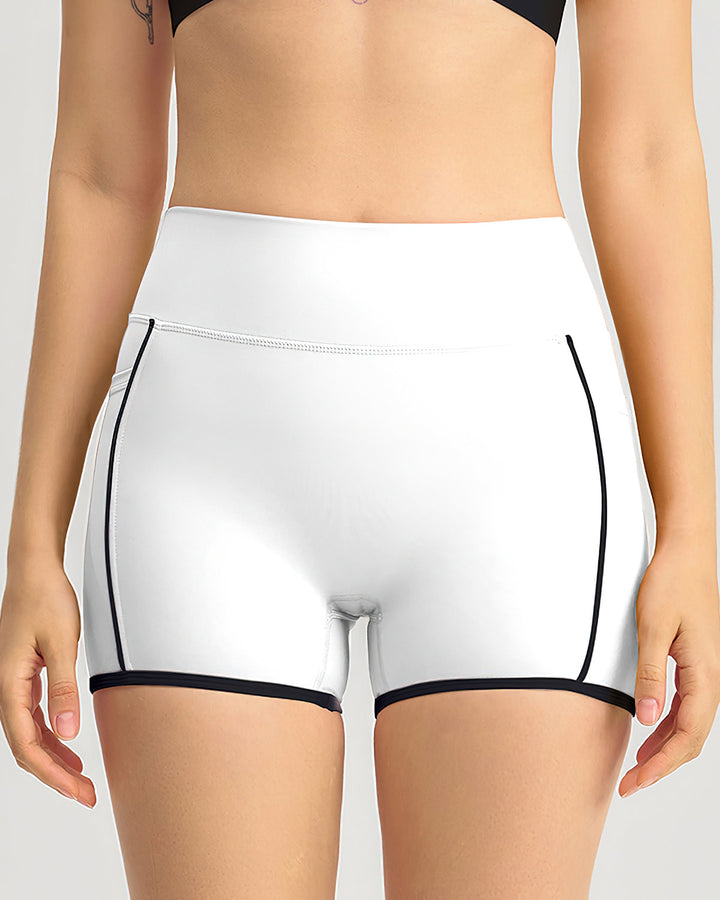 Linnea Seamless Shorts - White