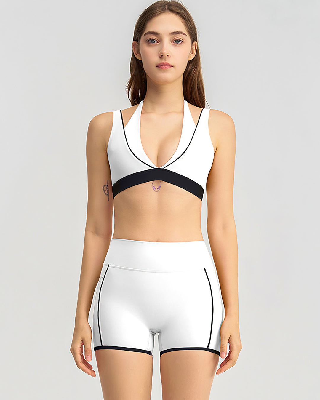 Linnea Seamless Shorts - White