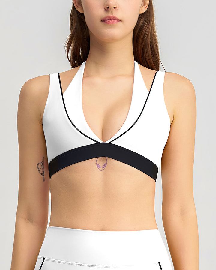 Linnea Sports Bra - White