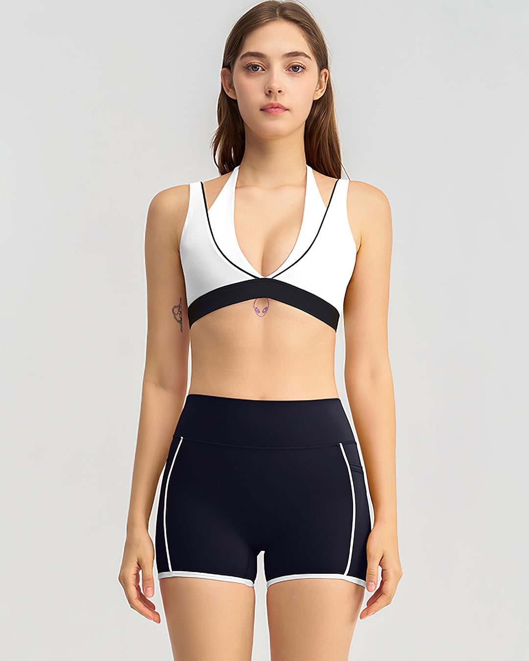Linnea Sports Bra - White