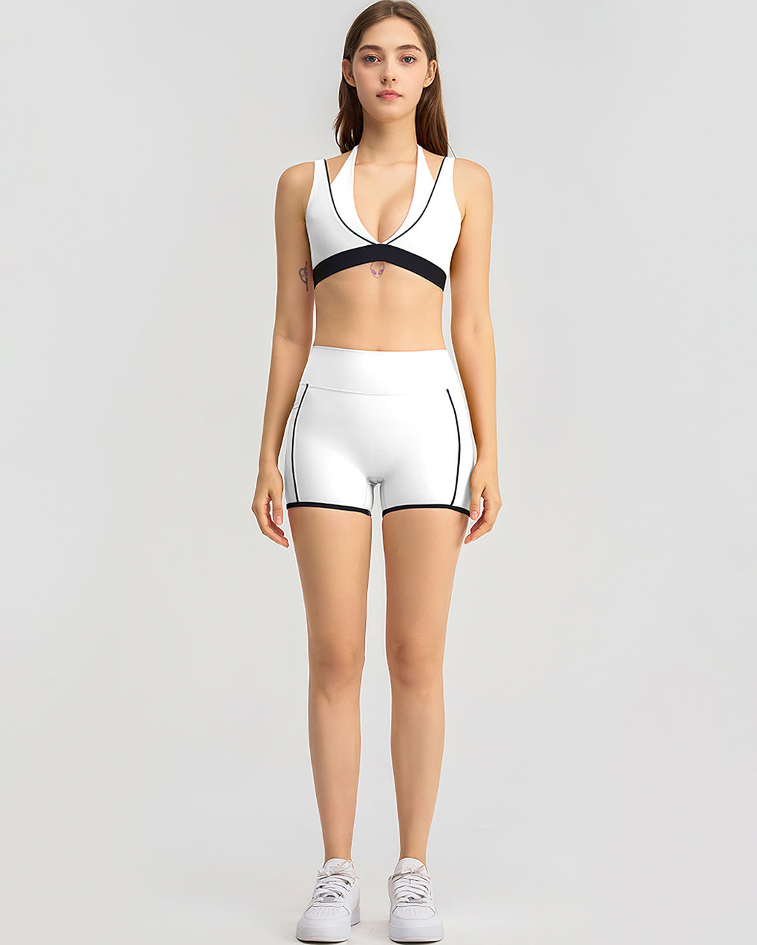 Linnea Sports Bra - White